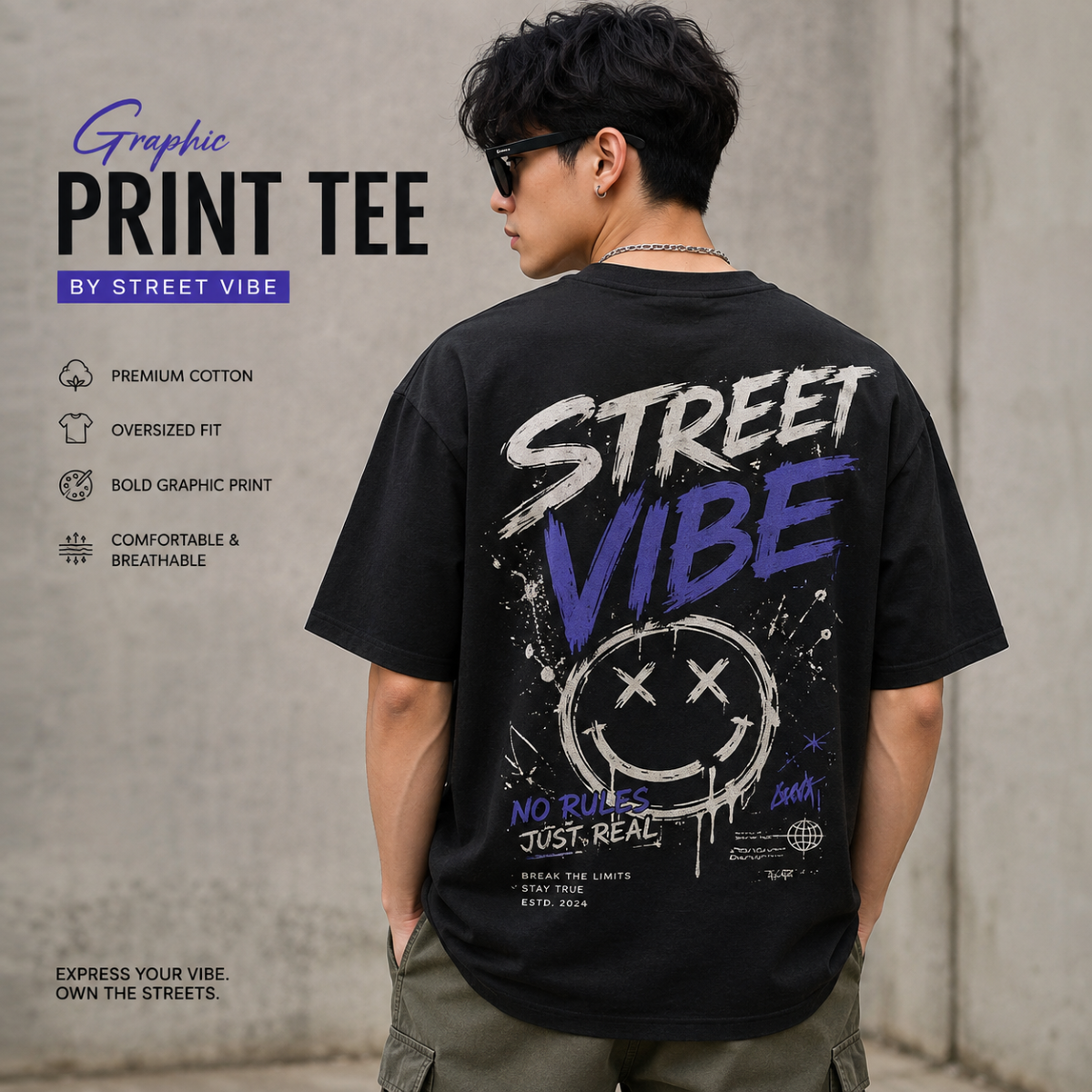 Graphic Print Tee